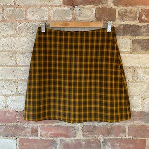 Wilfred Classic Check Mini Skirt